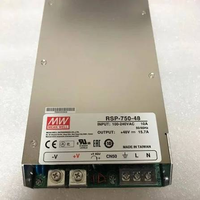 Alimentation à découpage Mean Well RSP-750-15 5V 12V 15V 24V 27V 48V avec PFC pour l'automatisation des systèmes industriels