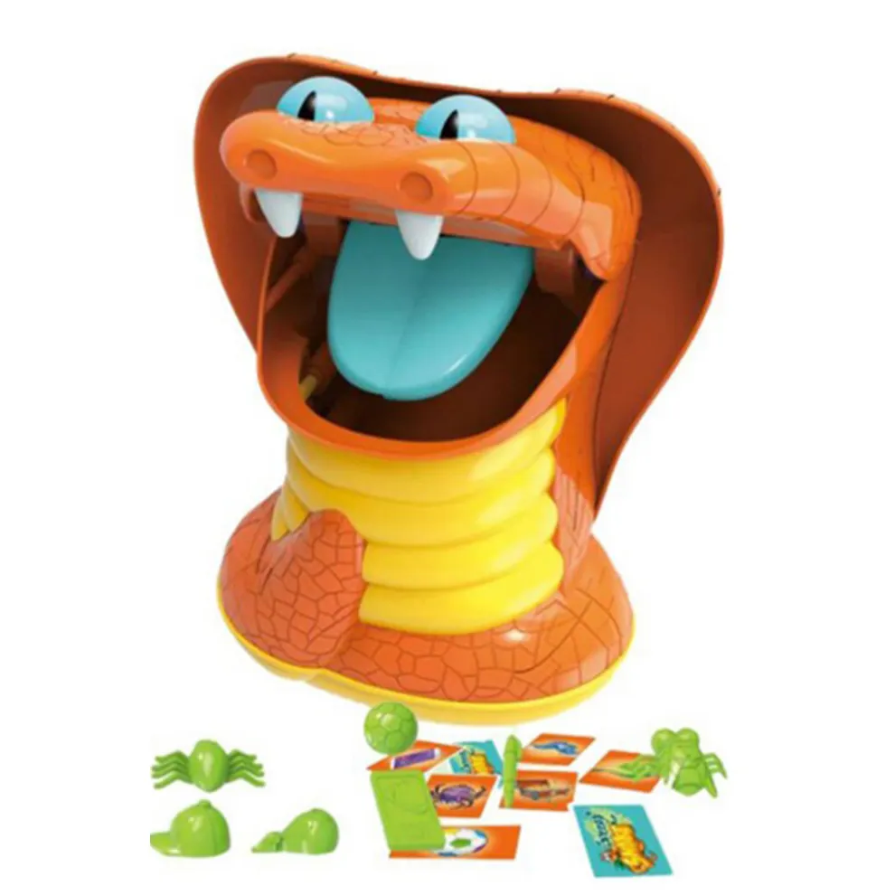 Gioco da tavolo serpente avido per bambini gioco da tavolo giocattolo serpente avido con Cobra