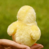 Les fabricants personnalisent la simulation de mini poussin animal en peluche douce jouets en peluche pour les cadeaux