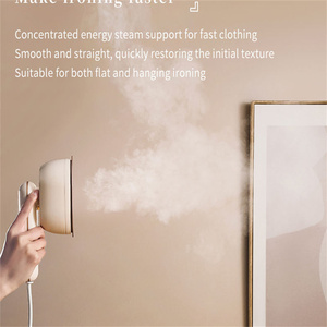 Fer à repasser vapeur portable, petit fer électrique à main avec semelles en aluminium, gadget pratique pour la maison et le dortoir - Product Image 4