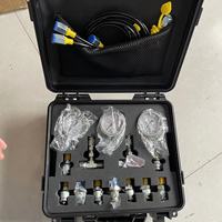 Pièces de machines de Construction, testeur hydraulique pour les excavatrices, outils de couplage et de jauge, Kit de Test de pression hydraulique