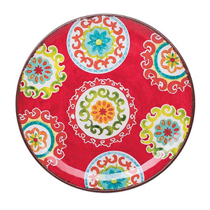 Assiettes de table en mélamine marocaines, rondes, au design personnalisé, bon marché - Product Image 5