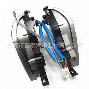 Boutons et interrupteurs de volant pour Toyota Highlander 2006-2013 NT-P-2114-A en plastique noir - Product Image 3