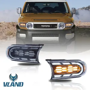VLAND LED Headlight For Toyota FJ Cruiser 2007-2023 (Turn Signal Side Only)