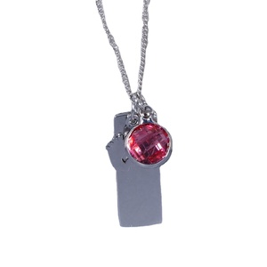 Birthstone Necklace <strong>Memorial</strong> Baby Feet Pendant Charms New <strong>Mum</strong> <strong>Gifts</strong>, Keepsake Jewelry - Product Image 6