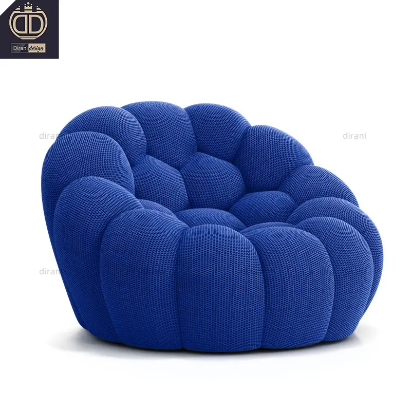 Blauwe Woonkamer Stoel Meubels Enkele Moderne Bubble Fauteuils Voor De Woonkamer Luxe