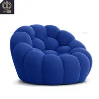 ब्लू रॉश bobois कमरे में रहने वाले कुर्सी कमरे में रहने वाले लक्जरी फर्नीचर एकल के लिए आधुनिक बुलबुला armchairs