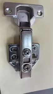 Acero Inoxidable 304 #    <span class=keywords><strong>Bisagras</strong></span> de Acero para <span class=keywords><strong>Puertas</strong></span> de Armario de <span class=keywords><strong>Cocina</strong></span> con Cierre Suave de 105 Grados, Amortiguación Hidráulica Ajustable - Product Image 5