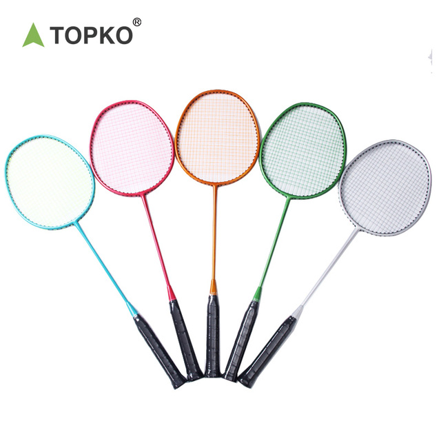 TOPKO Wholesale Carbon Fiber Length 67cm Professional Badminton Racket for Indoor & Outdoor Lightweight Badminton Rackets