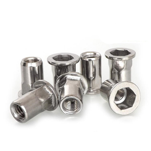 Bán buôn 3/16 thép không gỉ đinh tán Nuts SS304 SS316 đinh tán Nuts cho buộc - Product Image 3