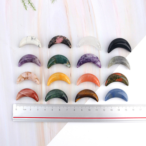 Chất Lượng Cao Tự Nhiên Reiki Pha Lê Hình Trăng Chữa Bệnh Mini Pha Lê Mặt Trăng Khắc Cho Trang Trí - Product Image 4