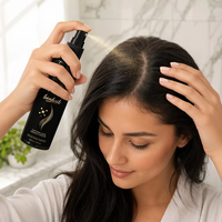Huile capillaire à base de plantes 3-en-1 à la caféine, biotine et peptides, traitement anti-chute de cheveux, formule concentrée, réparation des cheveux, marque privée