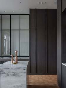 Luxury <b>Cabinet</b> <b>Kitchen</b> <b>Cheap</b> Price <b>Cabinets</b> with Extending <b>Kitchen</b> Island Modern <b>Cabinets</b> with Doors Open <b>Kitchen</b> Design - Product Image 6