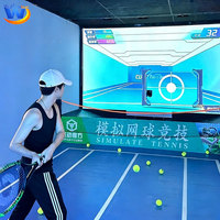 Simulador de Pared de Tenis Interactivo con IA, Análisis de Rendimiento en Tiempo Real y Oponente Virtual para Clubes, Gimnasios y Entrenamiento en Casa