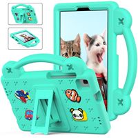 Étui pour tablette avec dragonne antichoc en silicone 3D Cartoon avec motifs de bricolage pour Infinix Xpad 11 pouces X1101