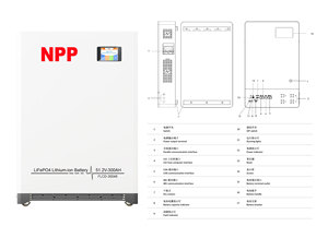 Système solaire domestique Power NSFG100P10 avec batterie à décharge profonde 12V 15KW 20KW, communication CAN hybride réseau - Product Image 4