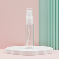 Botol Parfum Semprot Plastik PET 15ml dengan Warna dan Logo Merek yang Dapat Disesuaikan
