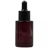 Bouteilles compte-gouttes vides en verre classiques de haute qualité de la marque Lvhuan LH-ym007 pour les cosmétiques liquides, crèmes mates, etc.