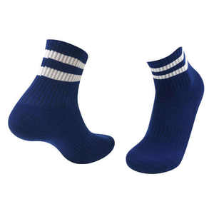 Chaussettes de sport blanches en coton polyester à séchage rapide avec soutien de la voûte plantaire 220g imprimées par sublimation unisexe adulte - Product Image 4