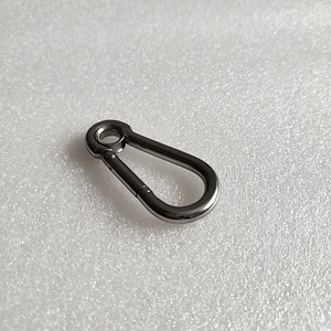 Mosquetón de Acero Inoxidable M8 con Anillo de Bloqueo para Camping, Kayak y Actividades al Aire Libre - Product Image 1