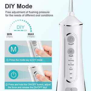 Custom Logo Cordless Dental Care Device Portable Teeth Flossers Rechargeable IPX7 Oral Irrigator for Home Use - Product Image 3
