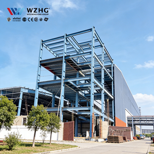 โครงสร้างโรงจอดรถเหล็กอุตสาหกรรม โซลูชั่นจอดรถความจุสูงสำหรับสนามบินและโรงพยาบาล เหล็กชุบสังกะสี F - Product Image 1