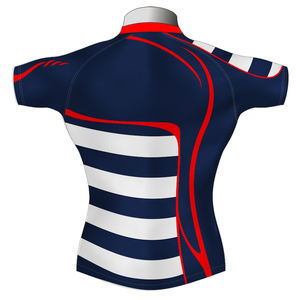 Benutzer definierte Quick Dry Plain Stripes Rugby League Trikot-Sets - Product Image 6