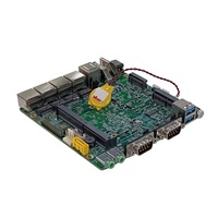 Motherboard Nano-ITX Intel Generasi ke-11 J6412, Papan Komputer Nano, SBC, Mainboard Tanpa Kipas, Motherboard Tertanam, Papan Industri