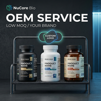 Stock entrepôt US NuCoreBio 99% Magnésium L-Thréonate en poudre, formule de magnésium chélaté alimentaire, matière première en flacon, vente en gros OEM