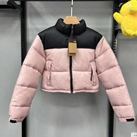 Styles tendances, veste en duvet personnalisée de haute qualité, réversible et grande taille, chaleur et confort hivernaux, coupe-vent, résistant au froid