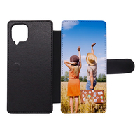 Galaxy A12 A22 A32 A52s S21 Fe S22 Ultra Luxury PU Leather Wallet Case Protector Case Card Slots Mobile Phone Case 5G