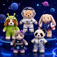 Peluche personnalisée Galaxie Spatiale Astronaute Alien Planète OEM Poupée en Peluche Cosplay Cadeau Enfant