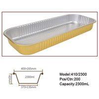 Récipient de papier d'aluminium de couvercle en plastique PP jetable en gros d'usine pour la cuisson de mini moule à pain avec couvercle en aluminium et cuillère en plastique