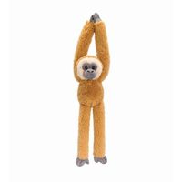 Peluche singe suspendu, jouet en peluche douce, singe suspendu