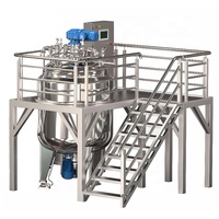 Équipement de mélange chauffant en acier inoxydable pour la fabrication stable de mayonnaise en atelier alimentaire