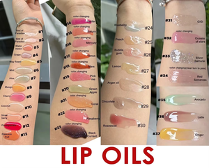 Aceite Labial Vegano Orgánico Humectante que Cambia <span class=keywords><strong>de</strong></span> Color con Fruta, Libre <span class=keywords><strong>de</strong></span> Crueldad Animal, Etiqueta Privada, Brillo Labial Transparente que Aumenta el Volumen - Product Image 6