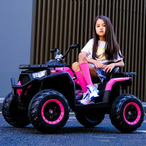 Motorized Pink Remote Control Rc Car For Kids