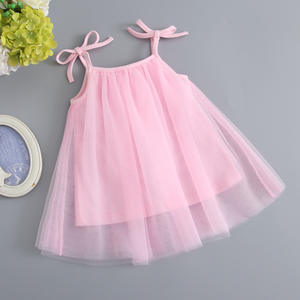 Vestidos de Fiesta para Niñas, Estilo Europeo, Vestido Rojo sin Mangas para Niñas Gorditas de China - Product Image 2