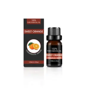 10Ml Hot Natuurlijke Pure Zoete Oranje Essentiële Oliën Natuurlijke Huidverzorging Olie Pepermunt-Pure Aroma Olie Private Label