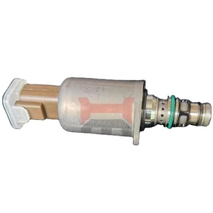 โซลินอยด์วาล์วปั๊มไฮดรอลิก 24V รุ่น HLPPRV05A สำหรับรถขุด SY215 SY235 SY335 โซลินอยด์วาล์วปั๊มหลักแบบปรับสัดส่วน - Product Image 1
