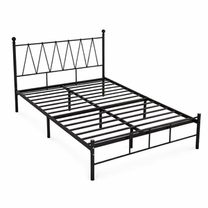 <b>Single</b> <b>Bed</b> <b>Adults</b> <b>Storage</b> Modern Style Metal <b>Adult</b> Student Dormitory Cheap Commercial Metal Frame Steel Apartment <b>Bed</b> - Product Image 1