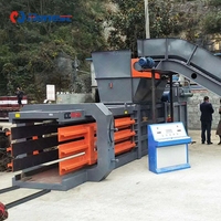 Presse à balles hydraulique : Machine compacteuse économique pour le recyclage des déchets plastiques, du carton et des emballages |   Ratio de compression élevé