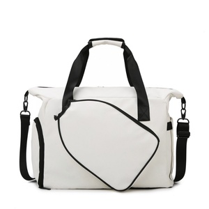 Leichte Nylon Cross body Sporttasche Große Kapazität Unabhängige Schuh fach Handtasche für Tennis Tischs chläger Sport - Product Image 3