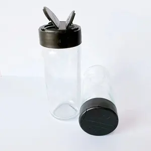 Empty 100ml Spice Jar Glass Seasoning Container With Spice Lid
