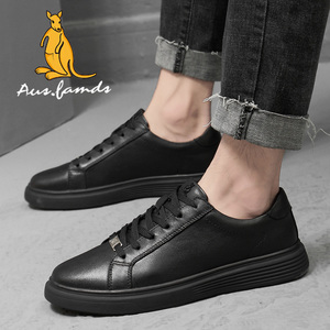 Zapatos Deportivos Casuales de Moda para Hombre con Logotipo de Canguro, Forro de Piel de Cerdo, Suela de Goma Elegante para Caminar - Product Image 5
