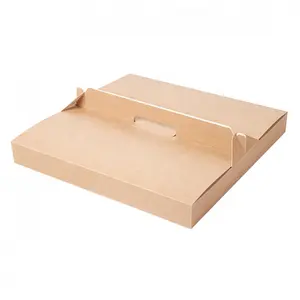 Custom Printed 16, 18, 20 Inch Large Pizza Carton Box 33 x 33 Pizza Box with Handle
