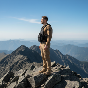 Gilet tactique multifonctionnel, utilitaire, pour la chasse en plein air, l'entraînement, à libération rapide, imperméable, avec poche pour chargeur - Product Image 5