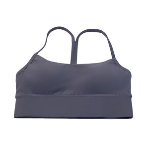 Soutien-gorge de sport respirant haut de sport extensible pour femme gilet de fitness soutien-gorge de yoga en cours d'exécution absorbant la sueur avec coussin de poitrine en forme de Y - Product Image 6