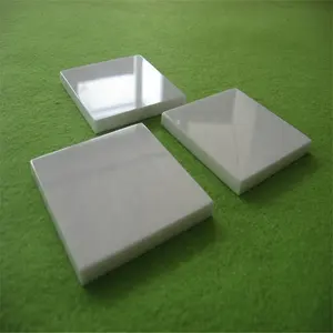 Plaque en céramique de zircone, carré à haute précision, stabilisée