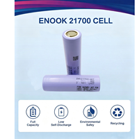 Stock UE Pologne - Batterie lithium-ion rechargeable Enook INR21700 40T SAM 3.7V 4000mAh 35A pour vélos électriques et outils électriques